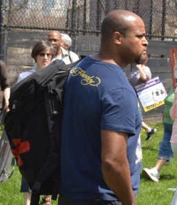 "Danny" at the 2013 May Day march